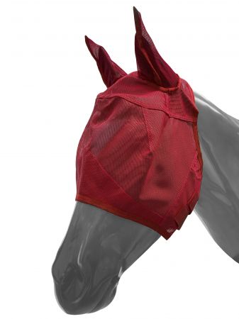 Showman Mesh Rip Resistant Pony Size Fly Mask with Ears and Velcro Closure #3